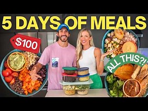 $100 Budget Meals for Our Vegan Family of 5 | What We Actually Made