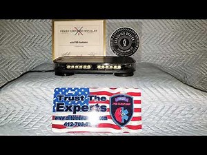 Feniex Fusion Dual Color MiniX Led Lightbar Amber/White 40° Optics