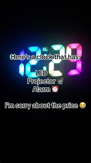 LED projector light #led #ledlights #alarmclock #alarm #clock @WEIHGB