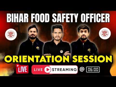 BIHAR FSO EXAM PREPARATION | BTSC FSO ORIENTATION SESSION | BIHAR FSO 2026