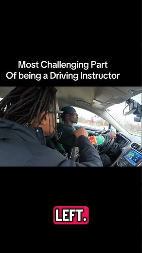 New Drivers: LISTEN to Your Instructor! It Can Save Your Life