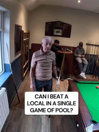 Can I beat a local in a single game of pool? Thanks to Mick for the game! 🎱 #pool#englishpool8#8ball#8ballpool#attacking8ball#skills#billiards#ultimatepooluk