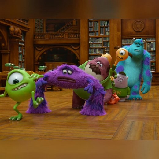 Funny Monster University Library Scene Compilation