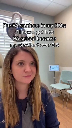 Can you get into PA school with a low GPA? Yes! As long as you meet the schools minimum GPA then you are a competitive applicant! #prepa