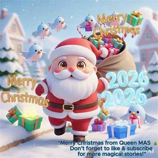 Adorable Kawaii Santa Run 🎁 New Year & Christmas