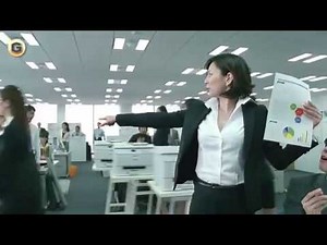 米倉涼子 CM エプソン プリンター 「経費庁 プリントコスト1 2」篇