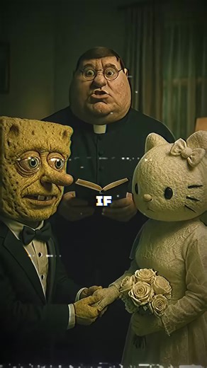 SpongeBob and Hello Kitty- Stop this wedding.