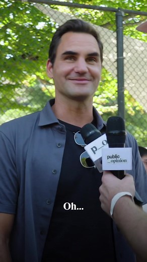 What Roger Federer thinks about tennis in NYC 🎾❤️ #sponsored @On #runonclouds