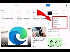 How to Show or Hide Content Visible in Microsoft Edge