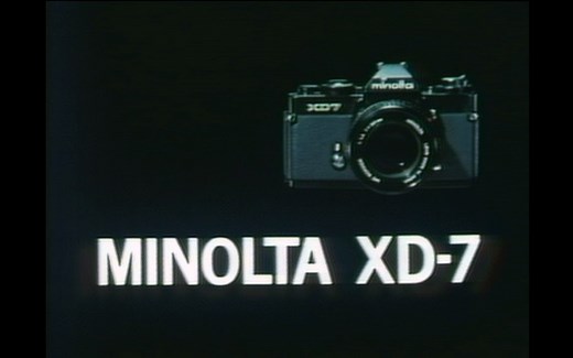 美能达 XD7 介绍视频 Minolta X-D7