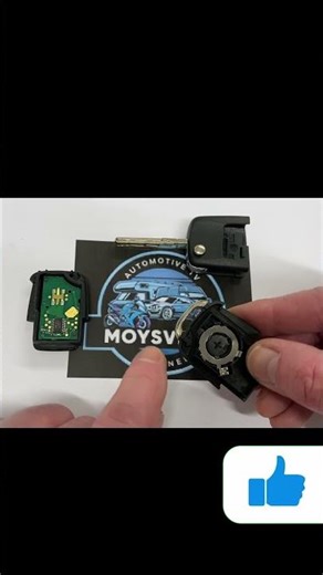 VW TRANSPORTER GOLF KEY FOB BATTERY REPLACEMENT #shorts #carkeys