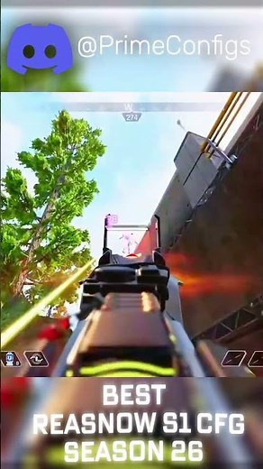 BEST ReaSnow S1 CFG FOR APEX LEGENDS (SEASON 26)