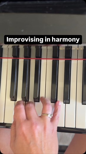 Aimee Nolte on Instagram: "Let’s go! Haha this one will stretch your mind AND YOUR BRAIN #music #jazz #piano #harmony #musictheory #jazzsolo #jazzimprov"