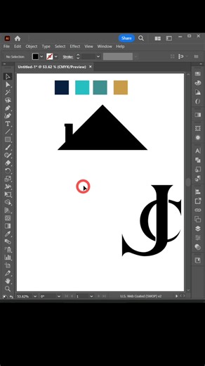 16K views · 217 reactions | JC Logo Design! Real Estate Logo Design tricks. #viralreels #videoviralシ #modernlogodesign #facebookpost #logodesign #adobeillustrator #logo #tutorial #graphicdesign | Rishi | Facebook