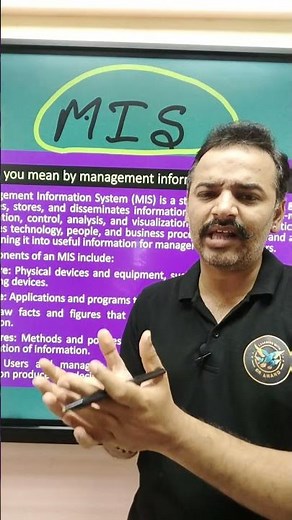 Meaning of Management Information Systems for MBA Students! 📊✨ #MIS #MBALife #TechInBusiness #mba