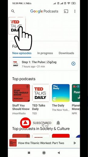 How to Unsubscribe your Podcast on Google Podcast app | Techno Logic | 2021