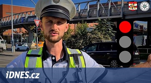 Co znamenají pokyny policisty při řízení křižovatky - iDNES.tv