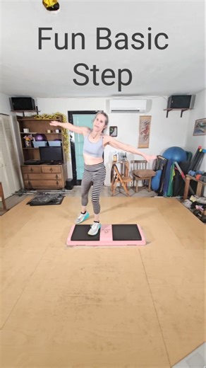 Fast Basic Step at 70 | Fun, Simple & Cardio #stepworkout #cardioat70