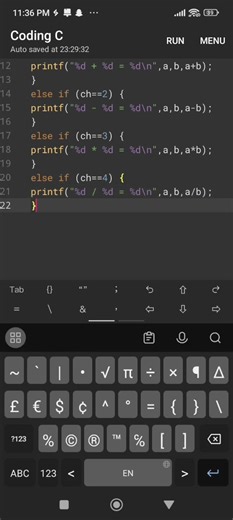 using else condition your choice in c programming #pixelcodehub#coding#programming