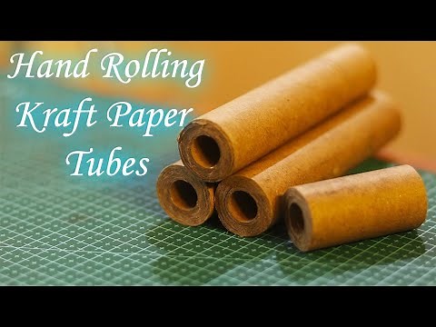 How To Roll Kraft Paper Tubes for Fireworks