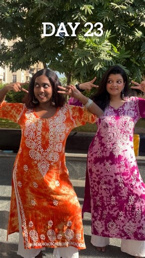 Sakshi on Instagram: "Day 23 of the 30 day Dance Challenge 💃🔥 Choreo inspired by Song: Shararat from Dhurandhar Dancers: @hide_n_seek_._ @thesakshiway #thesakshiway #30daydancechallenge #30daychallenge #dhurandhar #shararatsong"