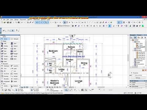 How to convert Archicad to Autocad
