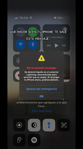 Soluciones para el iPhone que no carga por humedad