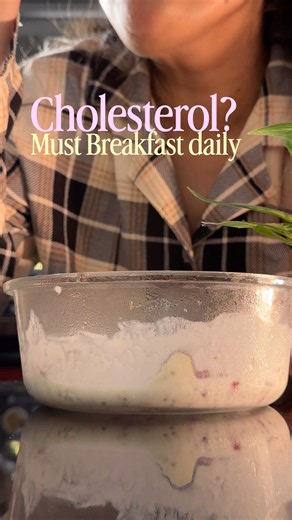 High Cholesterol? Try This Easy Oats & Chia Breakfast 🥣 | Breakfast ASMR