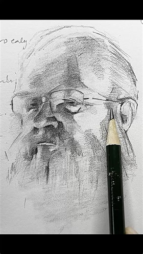 How to Draw Portrait Fast with Light and Shade