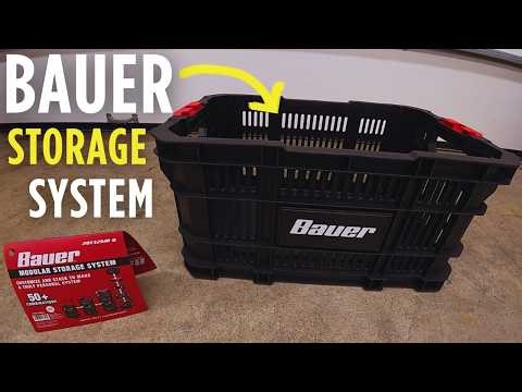 Harbor Freight | BAUER Modular Storage System & Tote | GREAT for ANY ATV or SxS