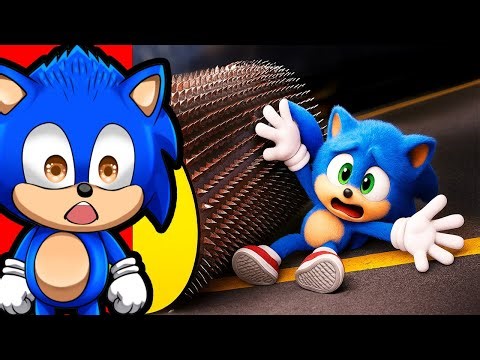 Baby Sonic Reacts To SHREDDING BABY SONIC?!