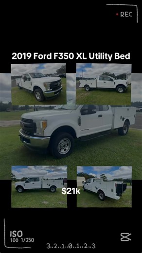 6.7 Powerstroke Diesel. 4x4. 284k miles. Utility Bed Lift Gate. Runs Great. Clean Title. $21k | Florida Truck Supply