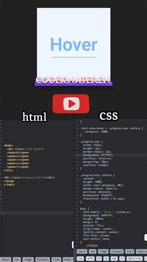 Modern Hover Animation with Pure CSS 🚀#coding #htmlcss #csscoding#webdesign