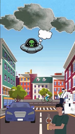 what did the alien discover in New York ?!!