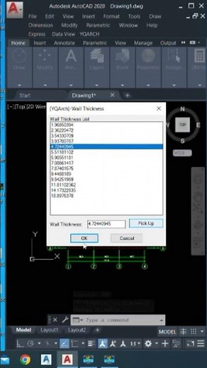 Automatic Wall in AutoCAD #autocadplugin