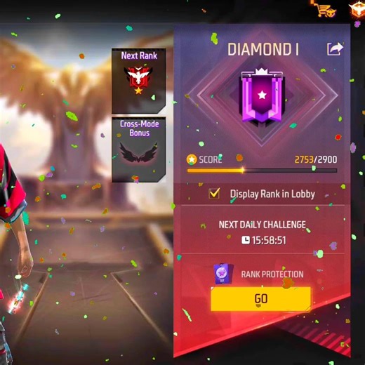 Bronze To Diamond In 55 Sec 🔥 | #freefire