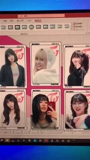 PowerPoint Tutorial featuring Jennie, Momo, TWICE, and BLACKPINK