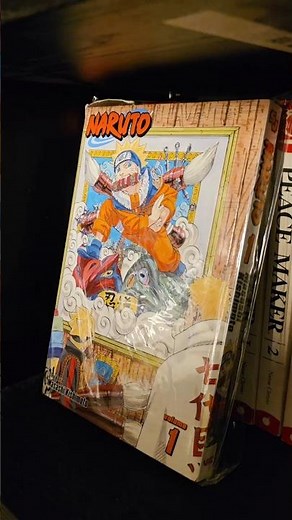 My Entire Naruto Manga Collection