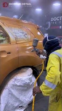 Ford Endeavour Colour Change | Sunset Red to Gold Full Car Paint Transformation | Thane