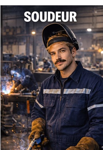 Tu connais un métier plus compliqué que les : Soudeurs ! 🛠️🚧 #soudure #usine #usineur