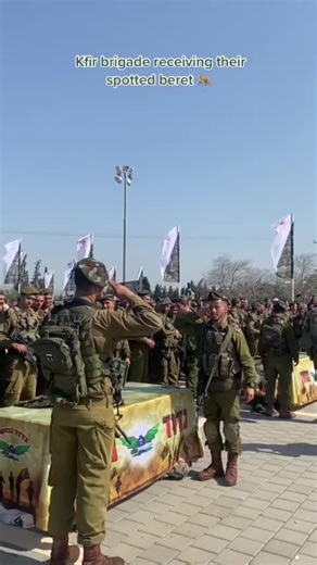 That feeling you get when you draft into the largest infantry brigade in the IDF 💪🏻