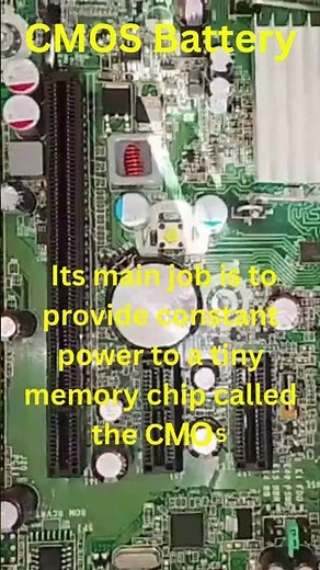 CMOS battery - What Does a CMOS Battery Do? 💻⚡ #TechBasics