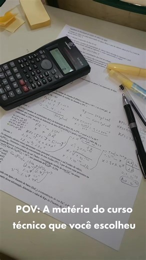 Amor e Desapontamento no Curso de Química