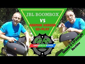 JBL Boombox vs Harman Kardon Go+Play -Sound & Lifestyle Comparison