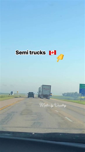 Semi truck on the way for delivery 🇨🇦😎 #FYI #truckvlog #spotted #truckerlife #semitrucks #logistics #freight #freightliner #freightforwarding #freightlinertrucks #deliveryservice #delivery #deliverytruck #cars #trucking #truckingbusiness #truckingindustry #truckers #reels #virals #trends #truckvlog #canada | Melba LG Licayan Vaudry