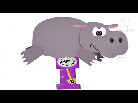 Hickory dickory dock hippo crash bang boom