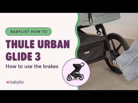 How to Lock & Adjust the Thule Urban Glide 3 Jogging Stroller
