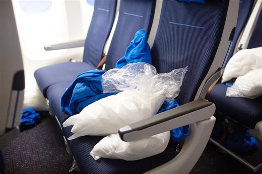 Just How Clean Is Your Airline Blanket, Really?