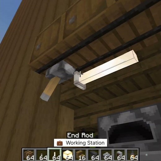 💻 Minecraft Working Station Build 🪵⚒️ | Ultimate Survival & Decoration Setup #minecraft #trending