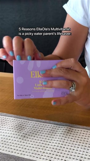 EllaOla is a pre-measured, unflavored multivitamin with 19 essential nutrients from real fruits, vegetables, and minerals. It blends into foods kids already eat—no added flavor, no texture, no resistance. Especially helpful for children with food aversions or sensory challenges. Helps support what growing kids need most—immunity, brain development, mood, and appetite—in one clean daily step. No sugar. No artificial dyes. Just smart nutrition that fits real life. 👉 Try EllaOla now for real peace
